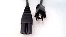 Lot of 5 - C15 to NEMA 5-15P Cable Notched  P...