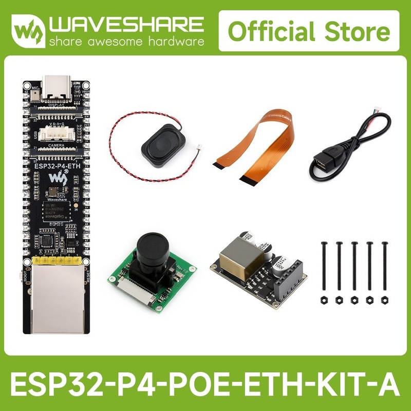 Waveshare ESP32-P4-ETH High-Performance Development Board, Based On ESP32-P4