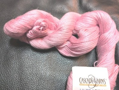 NWT Cascade Yarns ''Ultra Pima'' fine COTTON YARN China pink (Color 3711)