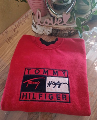 Pullover TOMMY HILFIGER 140 rot - Bild 1 von 3