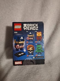 LEGO BRICKHEADZ 41589 CAPTAIN AMERICA #5 MARVEL SUPER HEROES. NEW DAMAGED BOX.