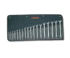 Wright Tools 958 Wrenches Metric Combination Wrench Set 12-Point Chrome Finish