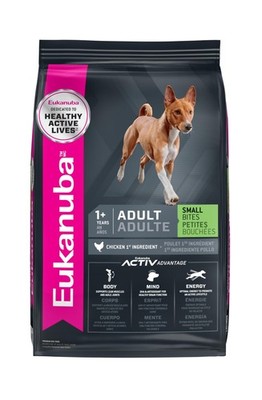 Eukanuba Adult Small Bites Dry Dog Food, 30 lb Bag 30 Pound (Pack of 1)