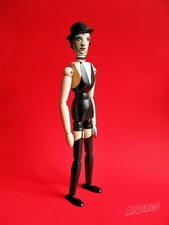 Liza Minnelli Articulated Doll by Pucherito. Art Duritos. Cabernet. Rare.