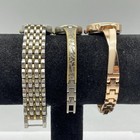 Anne Klein Women's Watch Lot of 3 Mixed Models Rose Gold Two-Tone Bangle Link — photo 4