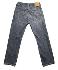 Levis 514 Jeans Boys 16 Blue Regular Straight Leg Denim Cambodia Classic