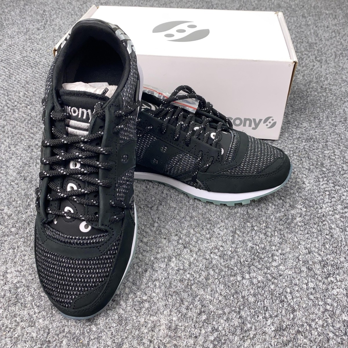 Saucony Jazz DST Shoes Mens (Womens 9)S70547-1 Reflective New Sneakers