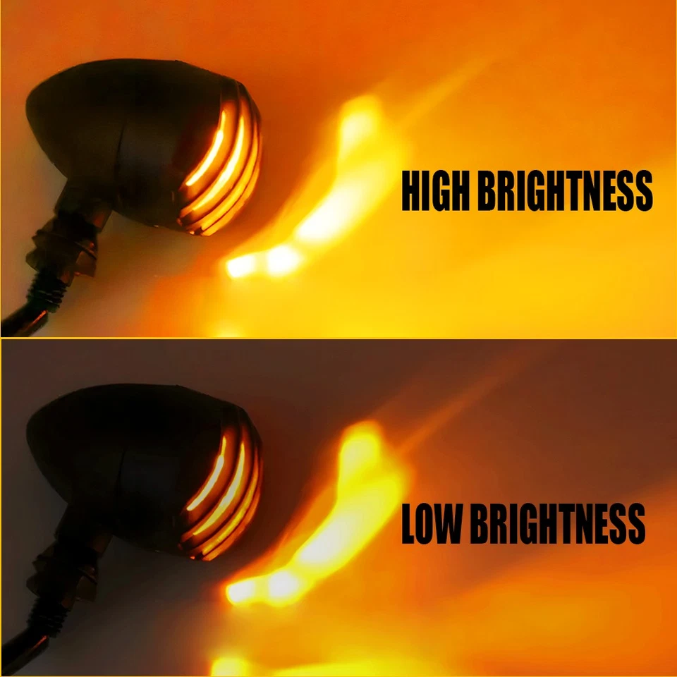 4pcs Motorcycle Signals Turn Light For Suzuki Marauder VZ 800 1600 Savage LS 650 - Image 4 of 4