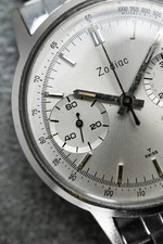 Vintage 1960s Zodiac Hermetic Chronograph   R...