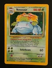 Venusaur 15/102 Holo - NM Flawless Front Holographic 1999 Vintage Pokemon