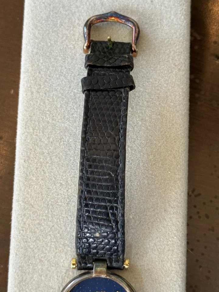 Cartier Must de Cartier Vermeil Ladies Watch Blue Lapis-Style Dial Argent Quartz - image 3 of 4