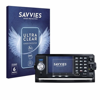6x Schutzfolie für Uniden SDS200E Display Schutz Folie