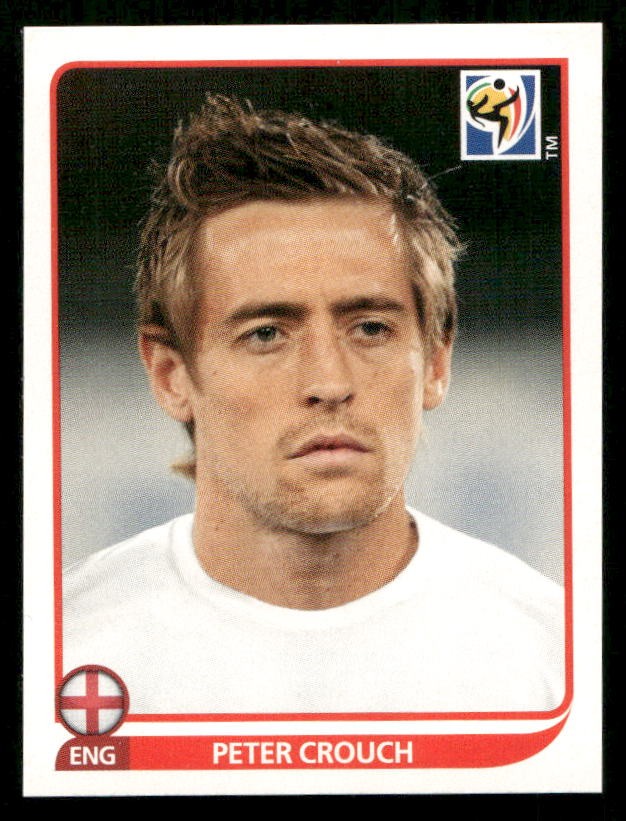 2010 Panini World Cup Stickers International #200 Peter Crouch