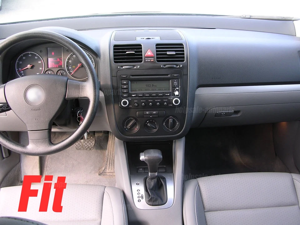 Radio estéreo de coche de 9" para Volkswagen Bora 2006-2015 Android 13 reproductor CarPlay Wifi Foto 3 de 4