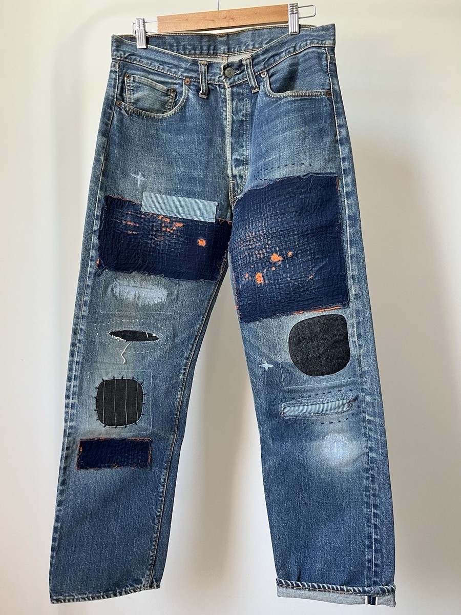 Vintage 60s Levi's 501 Big E Jean Selvedged Wash Size 32x28