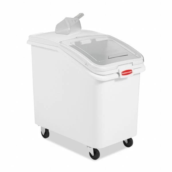 Rubbermaid Commercial Fg360388wht Ingredient Bin Mobile Bulk Storage, White, - Image 4 of 4