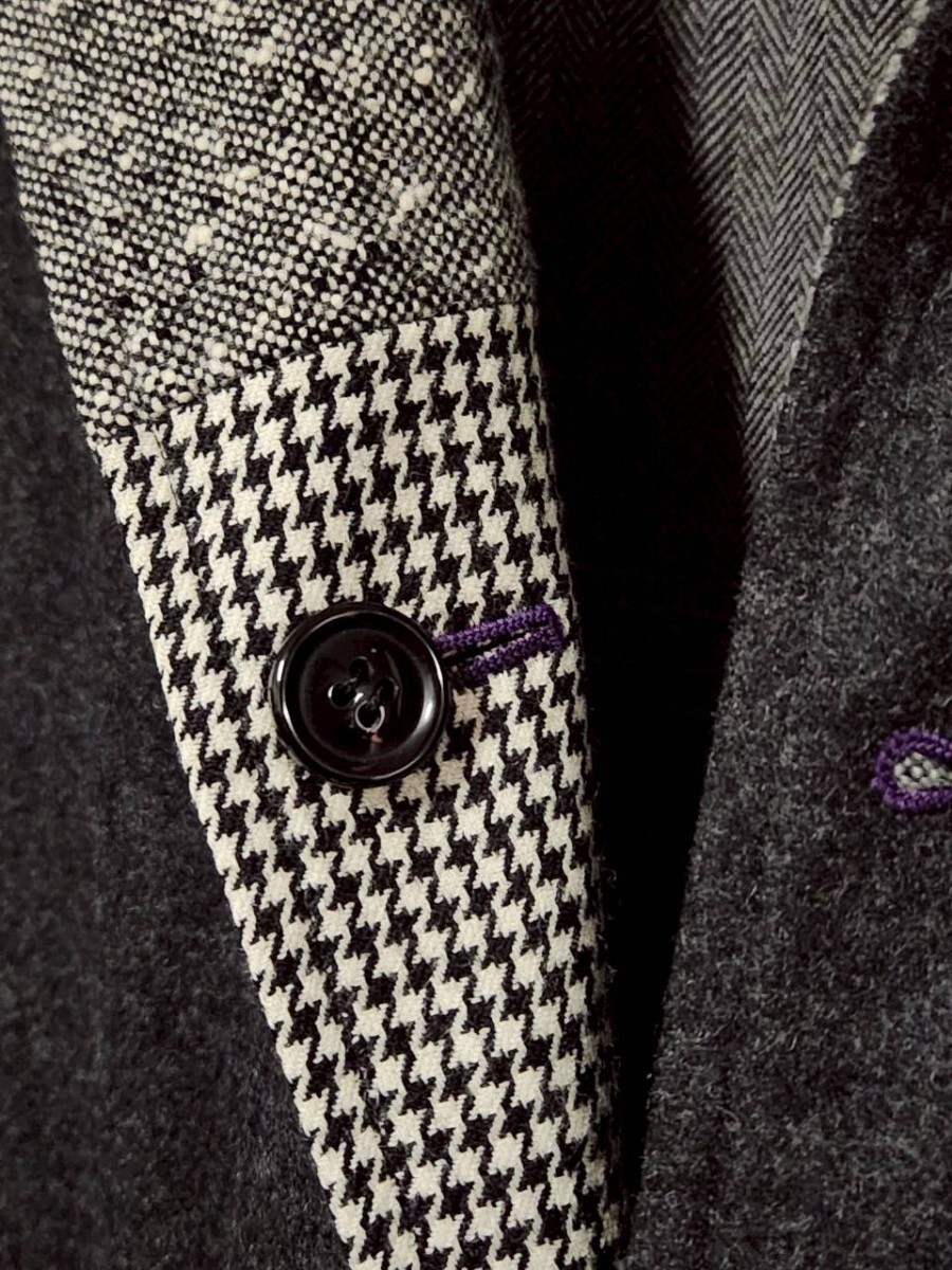 NEEDLES Reversible Patchwork Jacket S Compact Fit - image 5