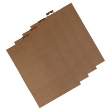 4 Pack Plastic Mesh Canvas Sheet 8.27x11" 14 Count 0.8mm Hole Blank Canvas Brown