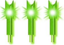 Tenpoint Alpha Brite Lighted Nock System Green .297 Diameter 3 Pack