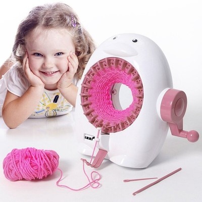 22 Nadel Strickmaschine DIY Rundwebstuhl mit 2 STK Garn für Kinder & Erwachsene