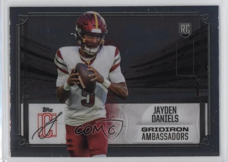 2024 Topps Signature Class Gridiron Ambassadors Jayden Daniels Rookie RC 1e0w