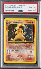 2000 POKEMON NEO GENESIS #17 TYPHLOSION-HOLO PSA 8 on eBay