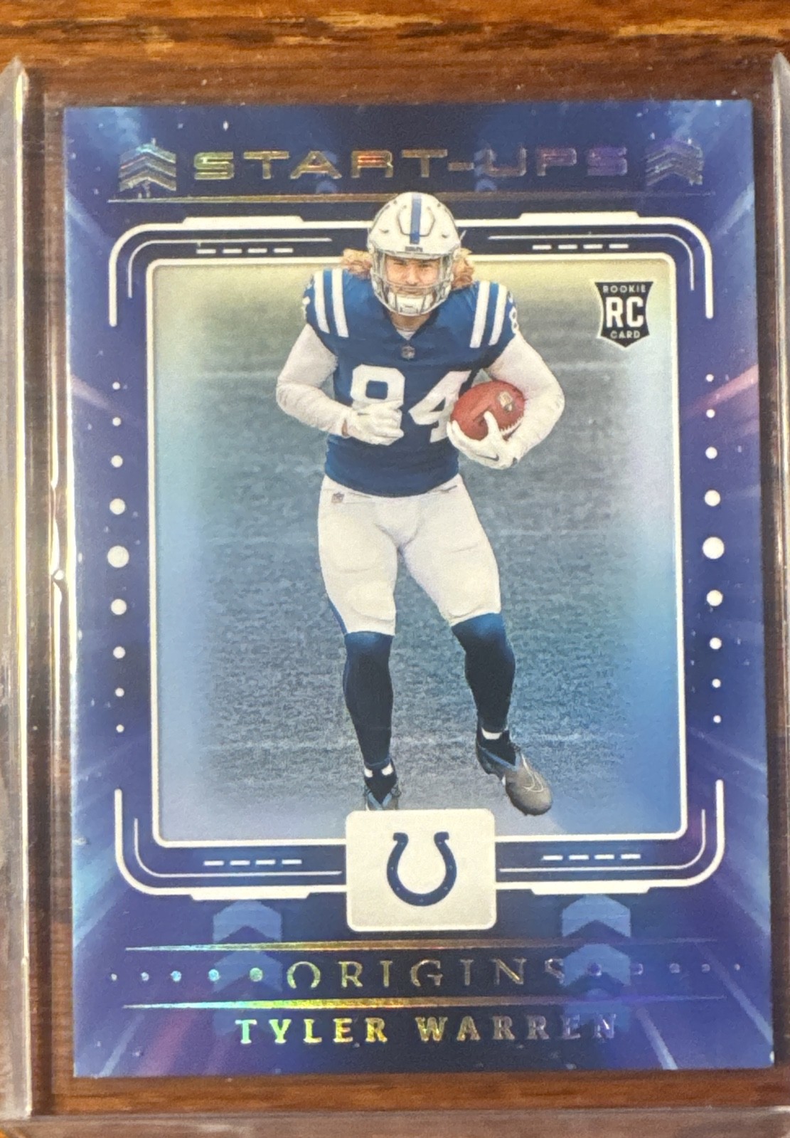 2025 Panini Origins - Start-Ups Tyler Warren #20 (RC)