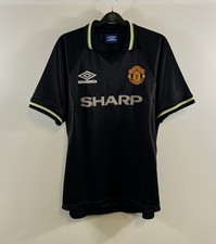 Manchester United Third Football Shirt 1998/99 Adults XL Umbro B982