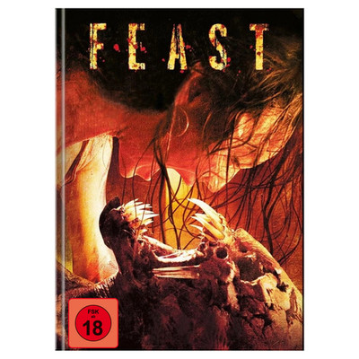 FEAST -  Mediabook - Limited 222 Edition - ( Blu-ray + DVD ) - Uncut - NEU&OVP