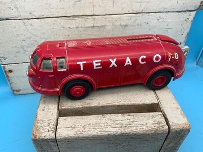 Vintage ''Texaco'' ERTL Metal Truck/Bank, 1934 Diamond T Tanker, Doodlebug, 7.5 