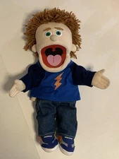 Silly Puppets Tommy Peach Boy 14" Hand Puppet Boys & Girls