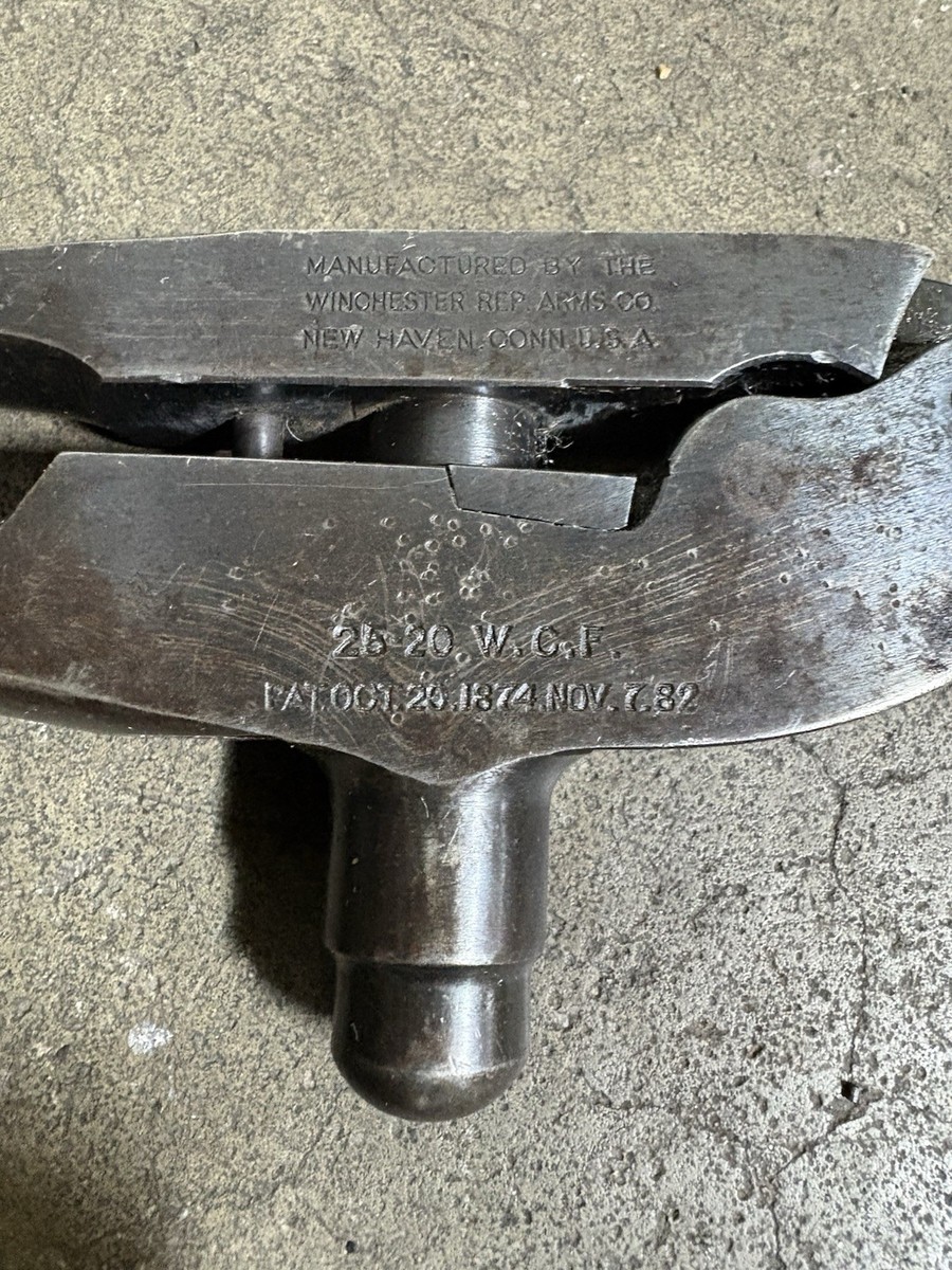 Original WINCHESTER 25-20 WCF Hand Reloading Tool 1874 1882 Pat