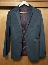 Express Innovator Blazer Suit Jacket Extra Slim Fit, 36 Short