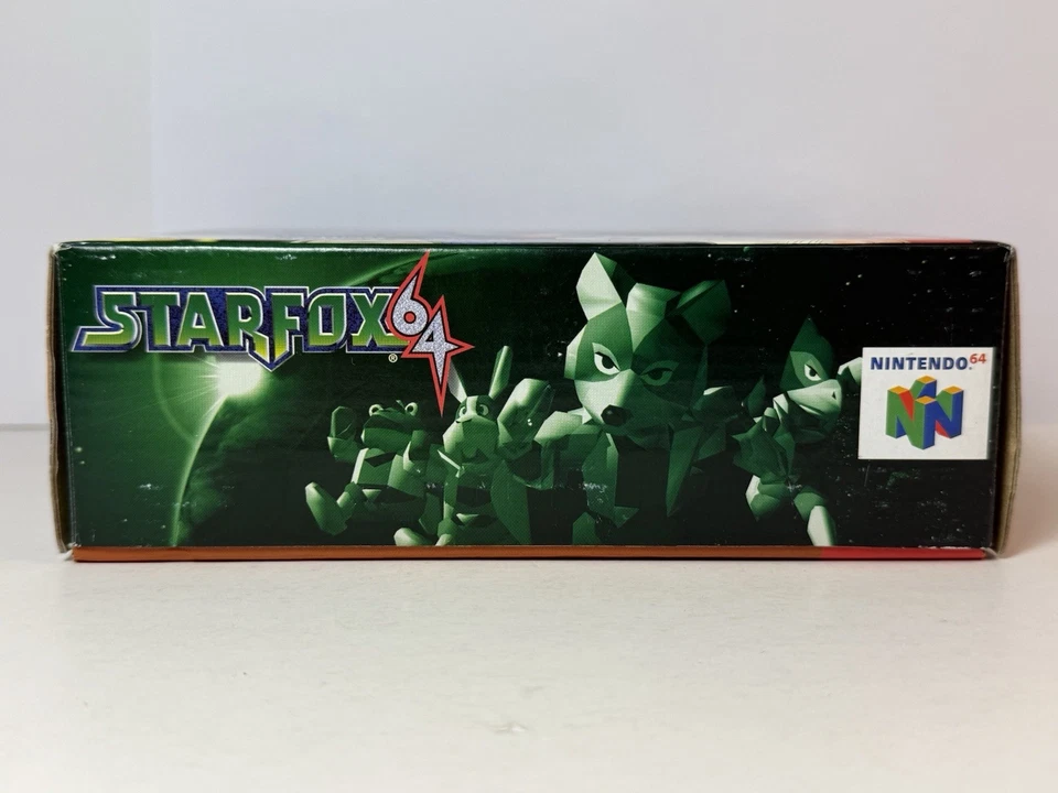 Star Fox 64 (N64, 1997) Big Box Authentic CIB Complete w/ Manual Rumble Pak VGC - Image 4 of 4