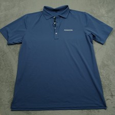 Peter Millar Shirt Mens XXL Blue Polo Crown Crafted Tailored Fit Casual Preppy
