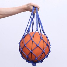 Nylon Net Bag Mesh Ball Bags for Travel Basketball Equipment