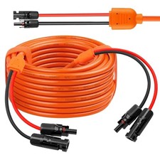 14 Gauge Solar Extension Cable 10AWG Solar Panel Cable with Female and 30FT