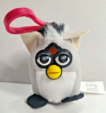 McDonalds 2000 Happy Meal Furby Plush Keychain Clip
