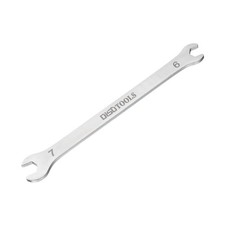 Clé plate ouverte 6mm x 7mm pour 3cr13 en acier inoxydable métrique