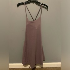 Athletic active dress, purple pink, size Large