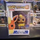 Funko Diamond Pokémon Flareon Pop! Vinyl Figure #629 Wondrous Convention