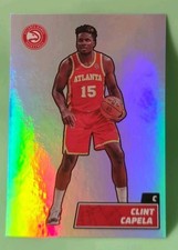 2022-23 Panini NBA Mini Thin Stickers #97 - Clint Capela - Atlanta Hawks