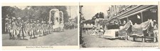 Nevada City California c1974 parades, floats, Patriotic City, history, tri-fold
