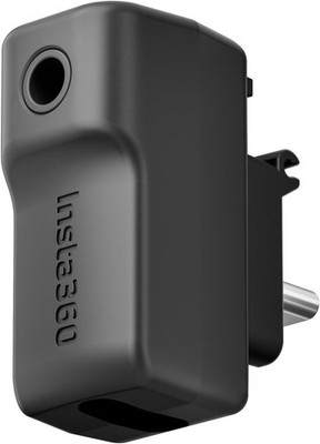 Insta360 X3 Mikrofonadapter USB-C 3,5mm Audio schwarz 1 Stück Mic Adapter Kabel