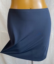 Debenhams Invisible Waist Slip, Black Slippery Satin Nylon, Size 18, New