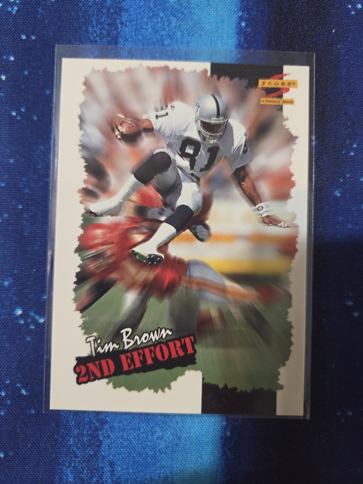 1996 Score - 2nd Effort Tim Brown #255