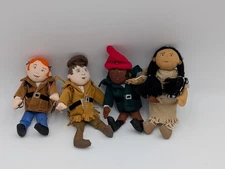 Lewis Clark Mini Cloth Doll Lot Merrymakers 6 Inch Stuffed Toy