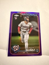 Nasim Nunez 2024 Topps Chrome USC173 22/250