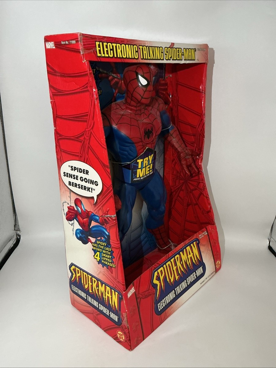 VTG 1994 Toy Biz Marvel Comics Electronic Talking Spider-Man 15