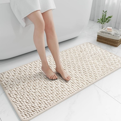 #ad Long Bathroom Rugs Non Slip Washable Rubber Bath Mats for BathroomQuick Dry... $26.60